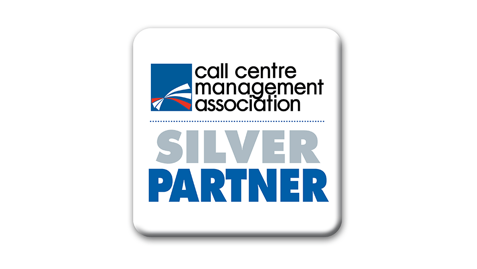 Call centre management association Silver Parnter badge.