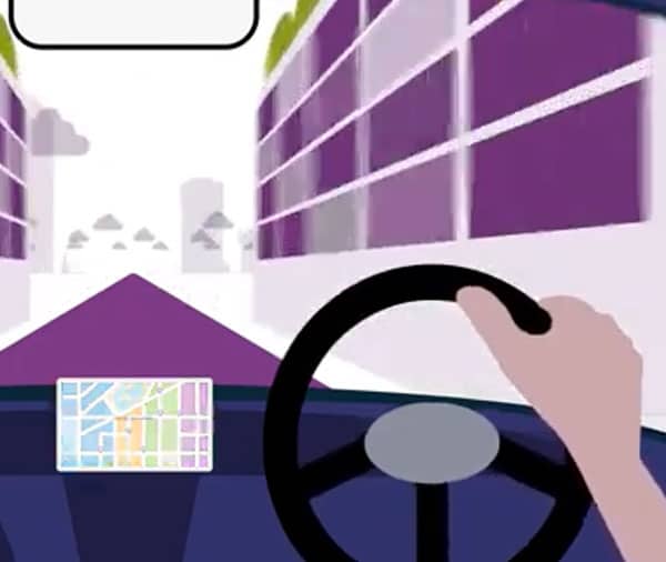 Video Screenshot - car driving