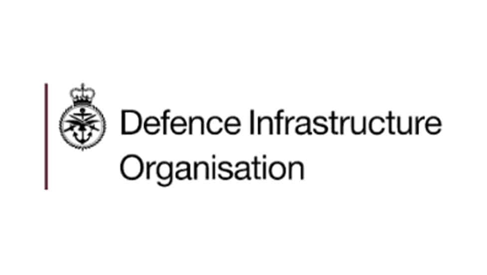 Defence Infrastructure Organisation logo.