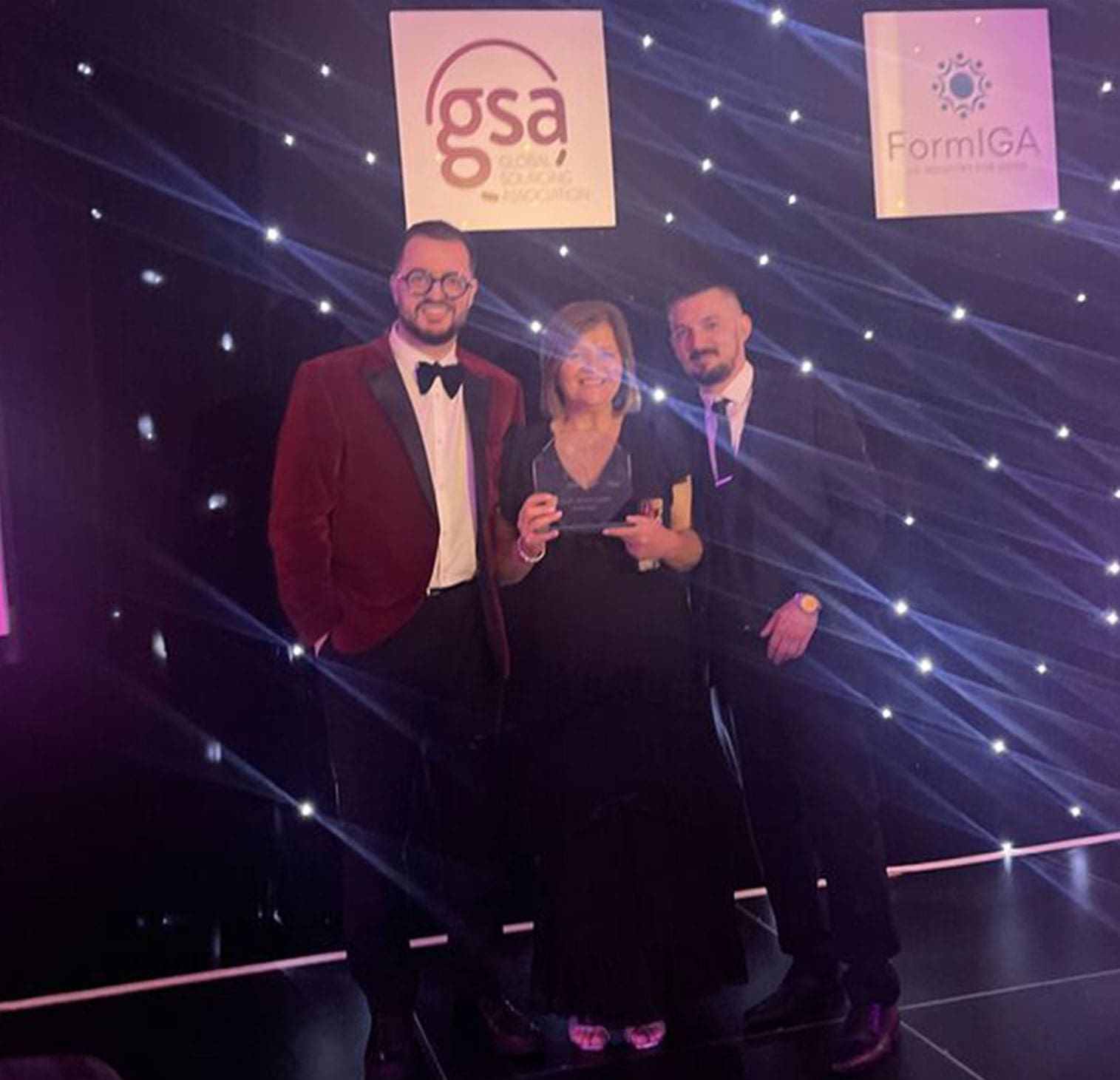 SSCL wins Shared Service Centre of the Year at GSA Awards 2024.